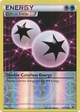 Double Colorless Energy, catalogue front