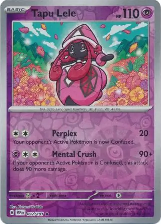 Tapu Lele, catalogue front