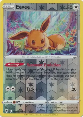 Eevee, catalogue front