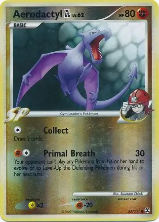 Aerodactyl GL, catalogue front