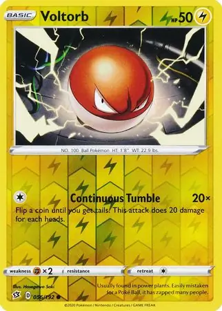 Voltorb, catalogue front