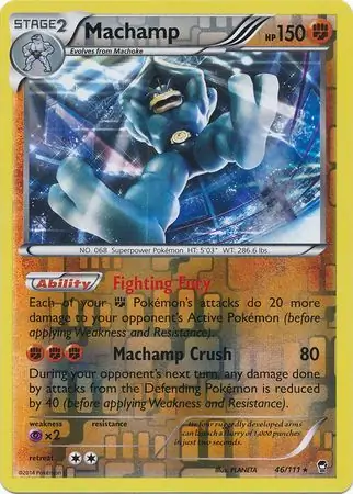 Machamp, catalogue front