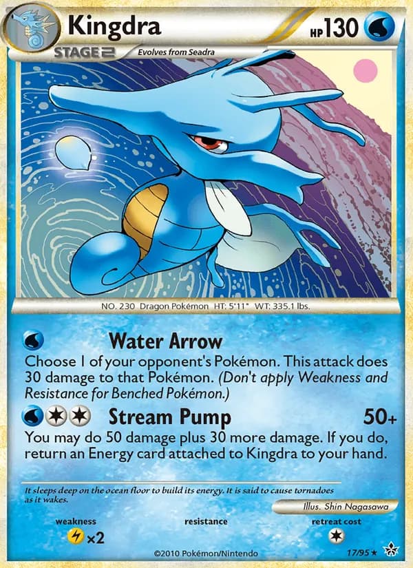 Kingdra, catalogue front