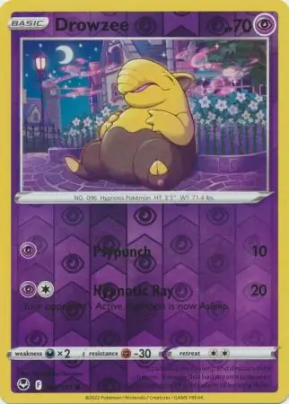 Drowzee, catalogue front