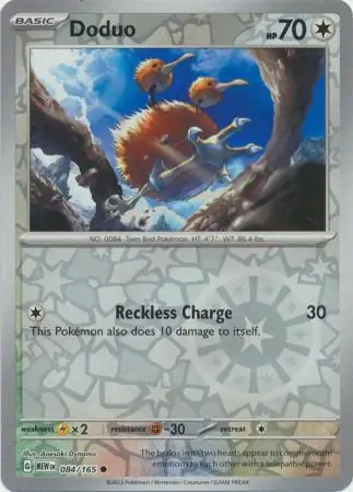 Doduo, catalogue front
