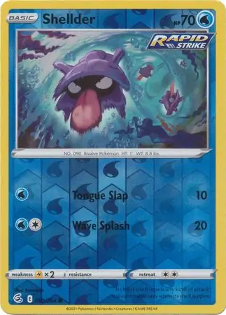 Shellder, catalogue front
