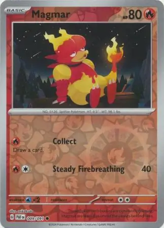 Magmar, catalogue front