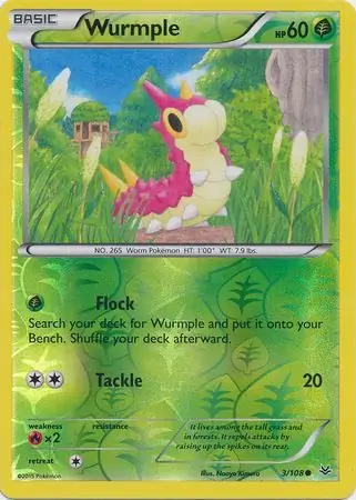 Wurmple, catalogue front