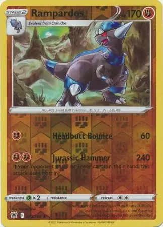 Rampardos, catalogue front