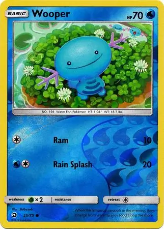 Wooper, catalogue front