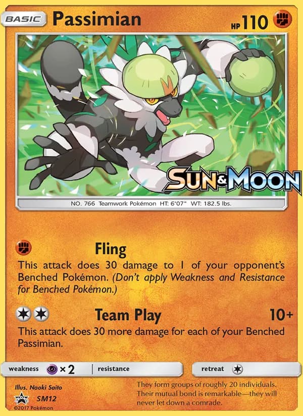 Passimian, catalogue front