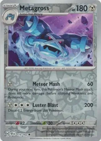 Metagross, catalogue front