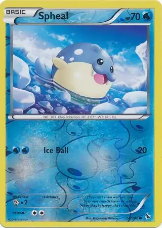 Spheal, catalogue front