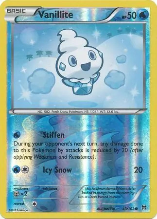 Vanillite, catalogue front