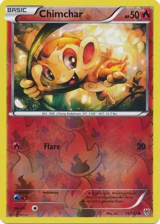 Chimchar, catalogue front