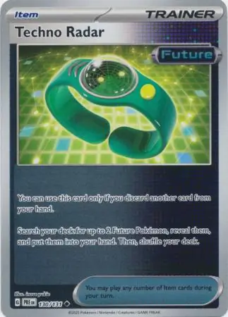 Techno Radar, catalogue front