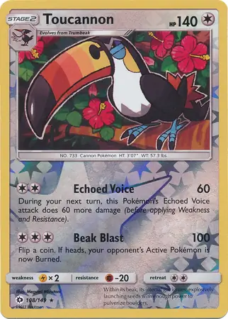Toucannon, catalogue front