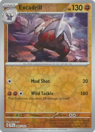 Excadrill, catalogue front