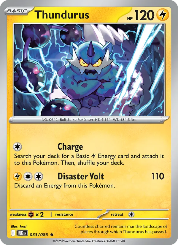 Thundurus, catalogue front