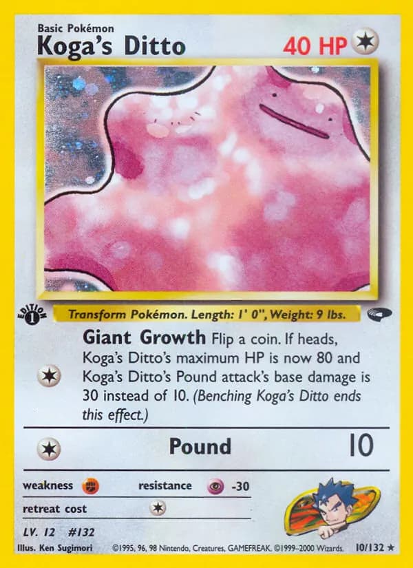 Koga's Ditto, catalogue front