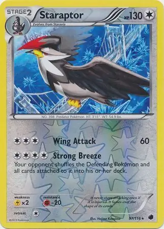 Staraptor, catalogue front