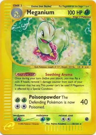 Meganium, catalogue front