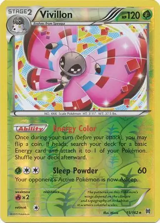 Vivillon, catalogue front