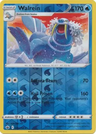 Walrein, catalogue front
