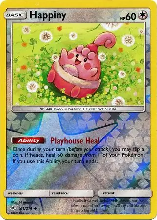 Happiny, catalogue front