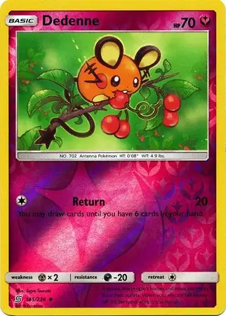 Dedenne, catalogue front