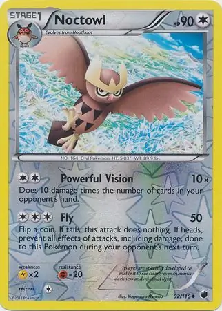 Noctowl, catalogue front