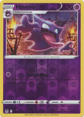 Haunter, catalogue front