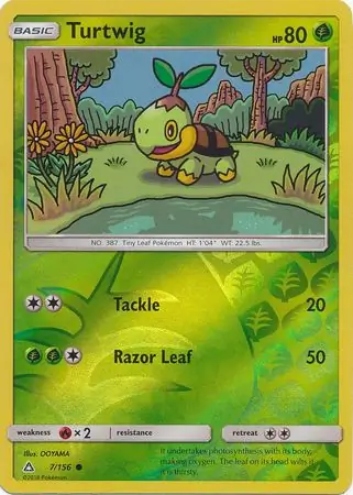 Turtwig, catalogue front