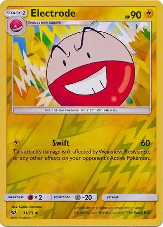 Electrode, catalogue front