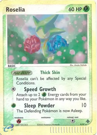 Roselia, catalogue front