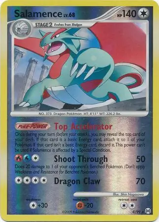 Salamence, catalogue front