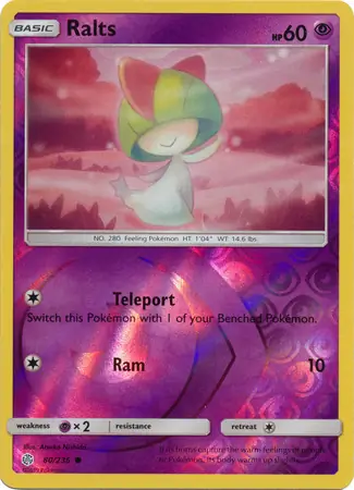Ralts, catalogue front