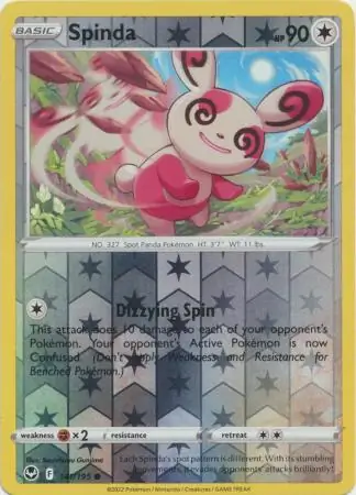 Spinda, catalogue front