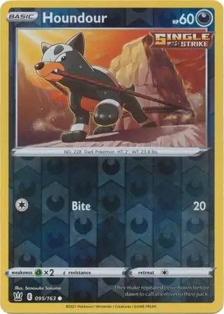 Houndour, catalogue front