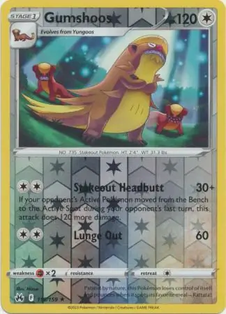 Gumshoos, catalogue front