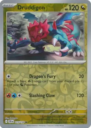 Druddigon, catalogue front
