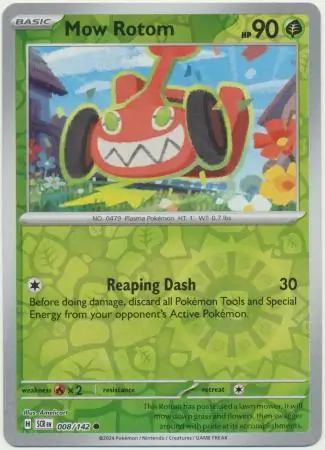 Mow Rotom, catalogue front