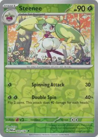 Steenee, catalogue front