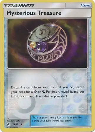 Mysterious Treasure, catalogue front