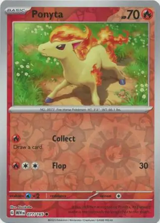 Ponyta, catalogue front
