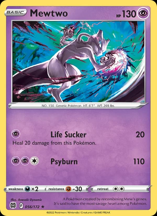 Mewtwo, catalogue front
