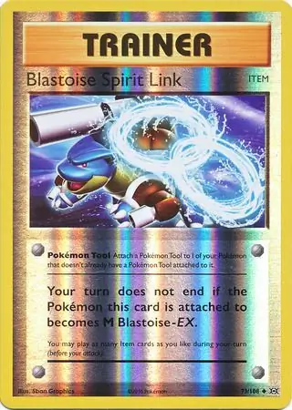 Blastoise Spirit Link, catalogue front