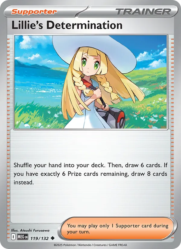 Lillie's Determination, catalogue front