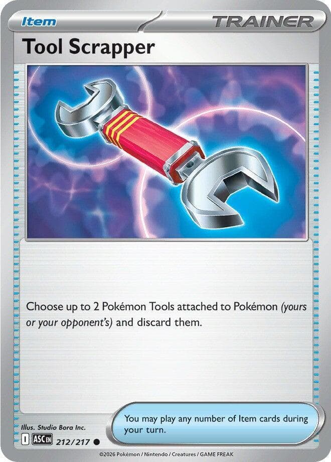 Tool Scrapper, catalogue front