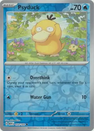 Psyduck, catalogue front